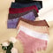 5pcs LaceBloom Cotton Panties Set Soft Floral Lace Patchwork Womens Briefs 4