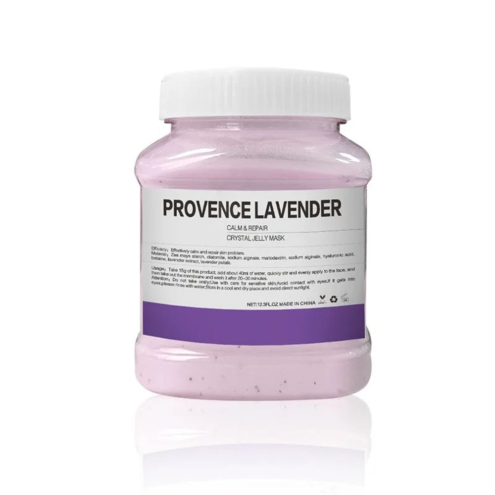 GlowAura 24K Gold Jelly Mask Powder Rose Petal Hydrating Crystal Soft Mask 10