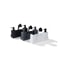 CleanFlow Kitchen Soap Dispenser With Sponge Holder Sink Caddy Organizer Set Matte Black 3