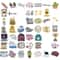 SnarkPop Sarcastic Sticker Pack Aesthetic Kawaii Waterproof Graffiti Decals 50pcs 3