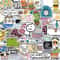 SnarkPop Sarcastic Sticker Pack Aesthetic Kawaii Waterproof Graffiti Decals 50pcs 5