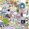 SnarkPop Sarcastic Sticker Pack Aesthetic Kawaii Waterproof Graffiti Decals 50pcs 5