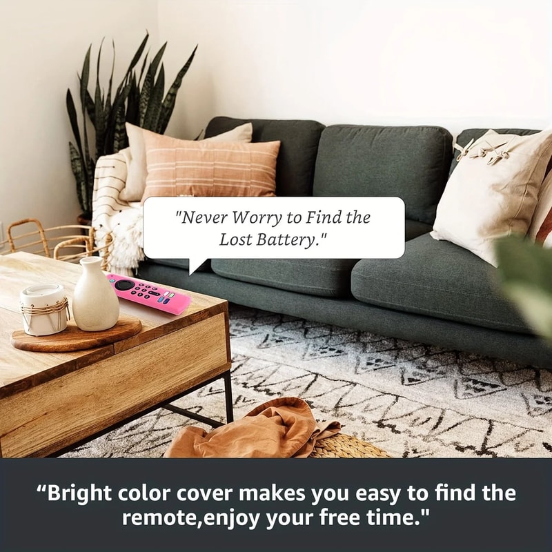 GlowGuard Silicone Remote Cover For Alexa Voice Remote Luminous Protective Case For Fire TV Stick 1