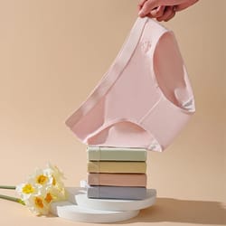 comfyfit cotton low waist panties – 7pcs breathable women's underwear soft stretch cute briefs set