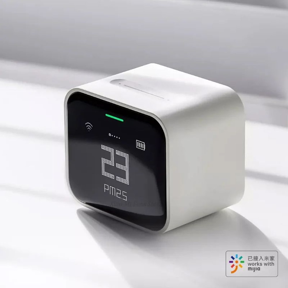 Qingping Air Detector Lite Smart PM25 Air Quality Monitor With Retina IPS Touchscreen HomeKit 5