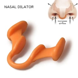 breatheeasy silicone nasal dilator – anti-snoring nose clip for better sleep & easy breathing