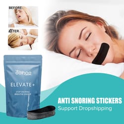 sleepseal anti-snoring mouth tape – breathable sleep strips for better breathing & quiet nights