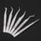 Precision Pro 6Piece Eyelash Tweezer Set Volume Lash Extension Tools Kit For False Lashes Eyebrow 1