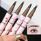 BrowDefine 4Color Waterproof Fork Tip Eyebrow Pen LongLasting Microblading Effect Liquid Brow Penc 1