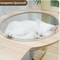GreenLuxe 59in Modern Cat Tree Tower MultiLevel Condo With Space Capsule Hammock Scratching Posts 5