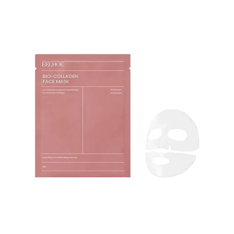 Bio Collagen Face Mask Set Deep Hydrating Overnight Sheet Mask For Pore Tightening Brightening An 6