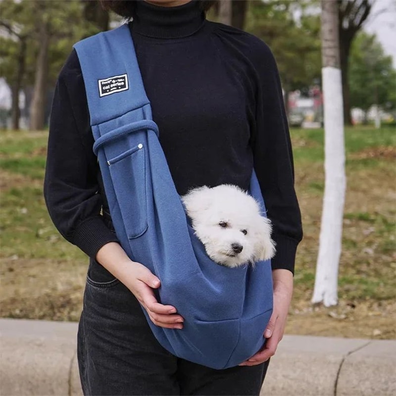 Pet Sling Carrier Bag Comfortable Crossbody Shoulder Bag For Small Dogs Cats Travel 6