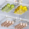 UnderShelf Refrigerator Drawer Organizer Transparent Food Storage Box For Fruits Vegetables Eggs 2