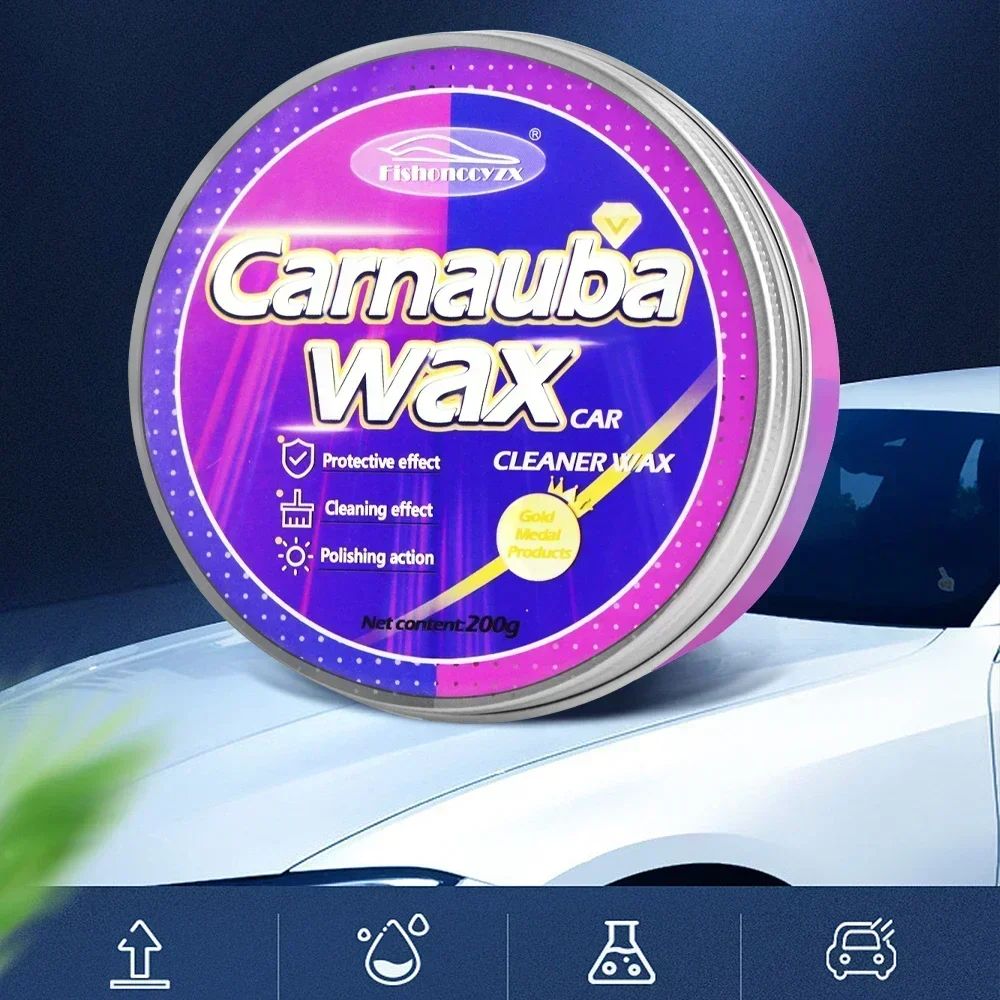 UltraShield Carnauba Car Wax Paste High Gloss Hydrophobic Polish For LongLasting Paint Protection 2