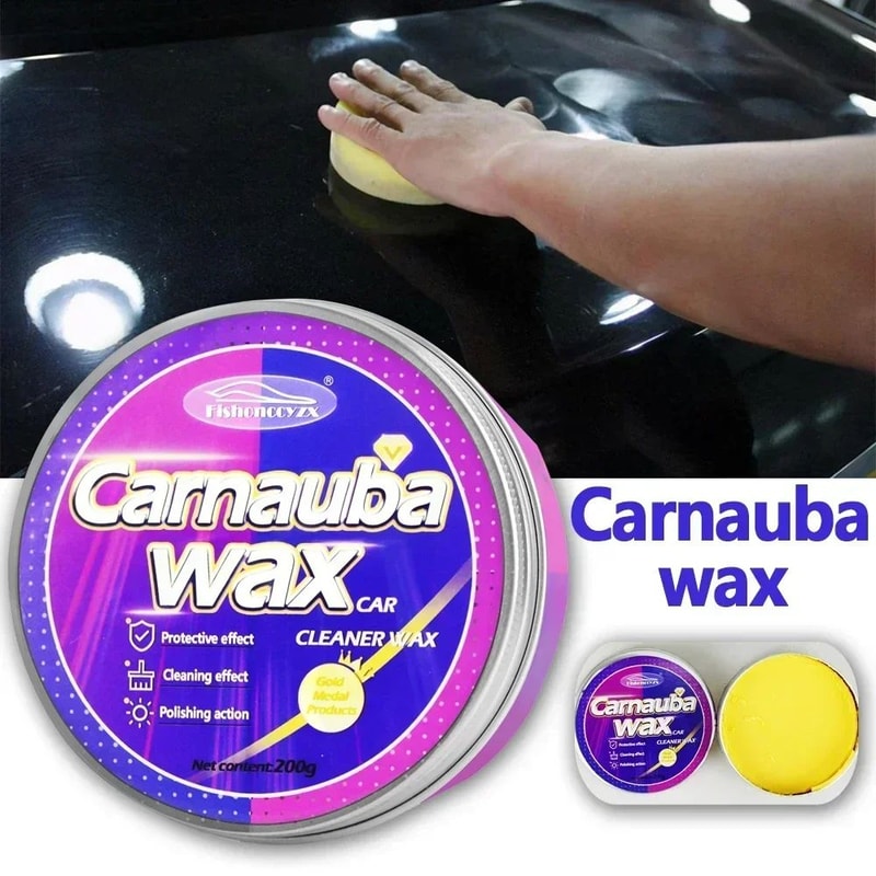 UltraShield Carnauba Car Wax Paste High Gloss Hydrophobic Polish For LongLasting Paint Protection 5