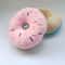 SnuggleBite Donut Plush Dog Toy Soft Squeaky Chew Toy For Small Medium Dogs 3