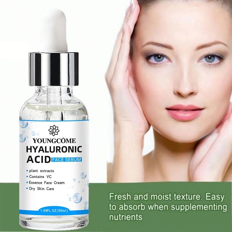 HydraPure Hyaluronic Acid Facial Essence Deep Moisturizing Korean Skincare Serum For Plump Radian 4