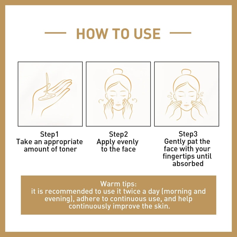 Eelhoe Rice Glow Facial Toner Brightening Oil Control Essence For Pore Tightening Deep Hydration 4