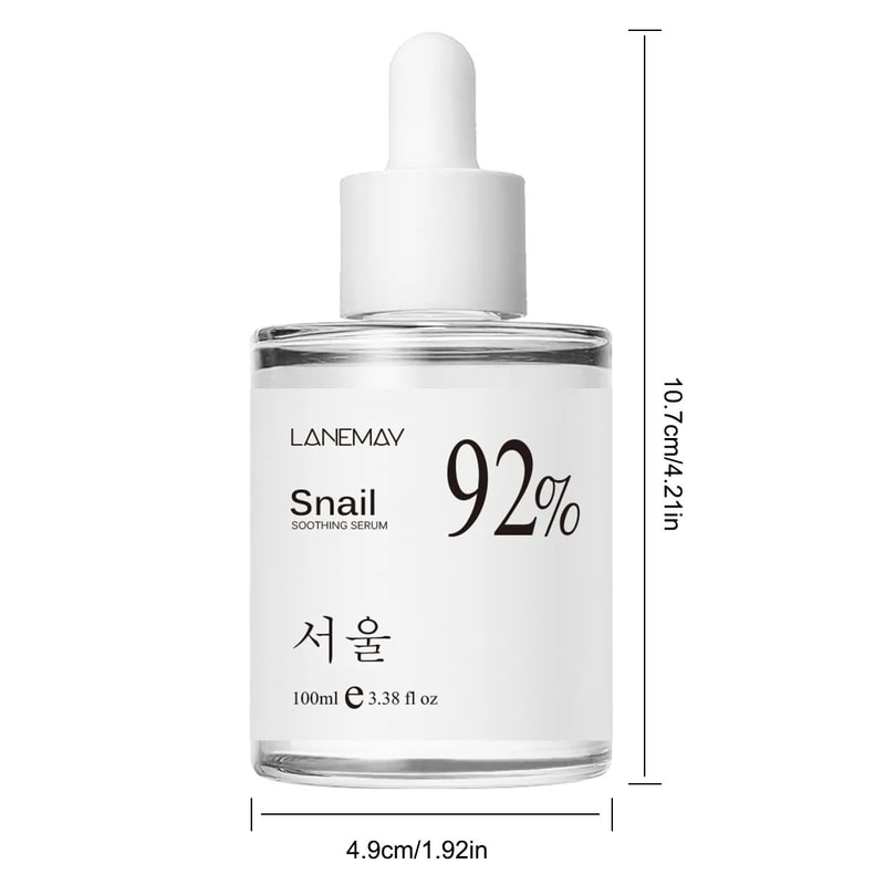 SnailRepair 92 Snail Mucin Facial Essence MultiAction Hydrating Soothing Face Serum 338 Fl Oz 4
