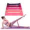 FlexiTone 5Level Resistance Bands Set Portable Fitness Workout Bands For Strength Yoga Pilates Tr 0