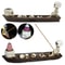 MysticSkull Ghost Boat Incense Holder Creative Skeleton Resin Burner For Cones Sticks Aromatherap 4