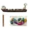 MysticSkull Ghost Boat Incense Holder Creative Skeleton Resin Burner For Cones Sticks Aromatherap 5