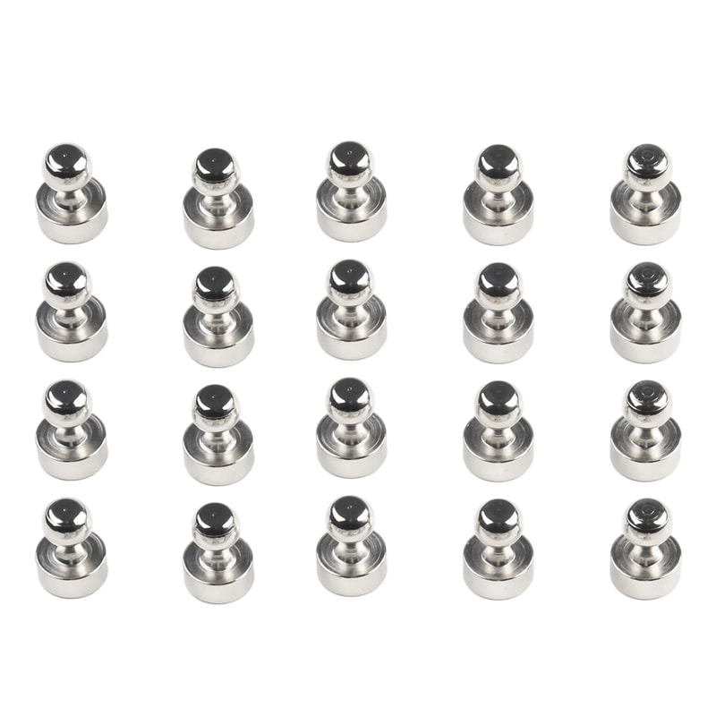 MagniGrip Neodymium Magnetic Push Pins Super Strong Cone Magnets For Fridge Board Office Use 1020 7