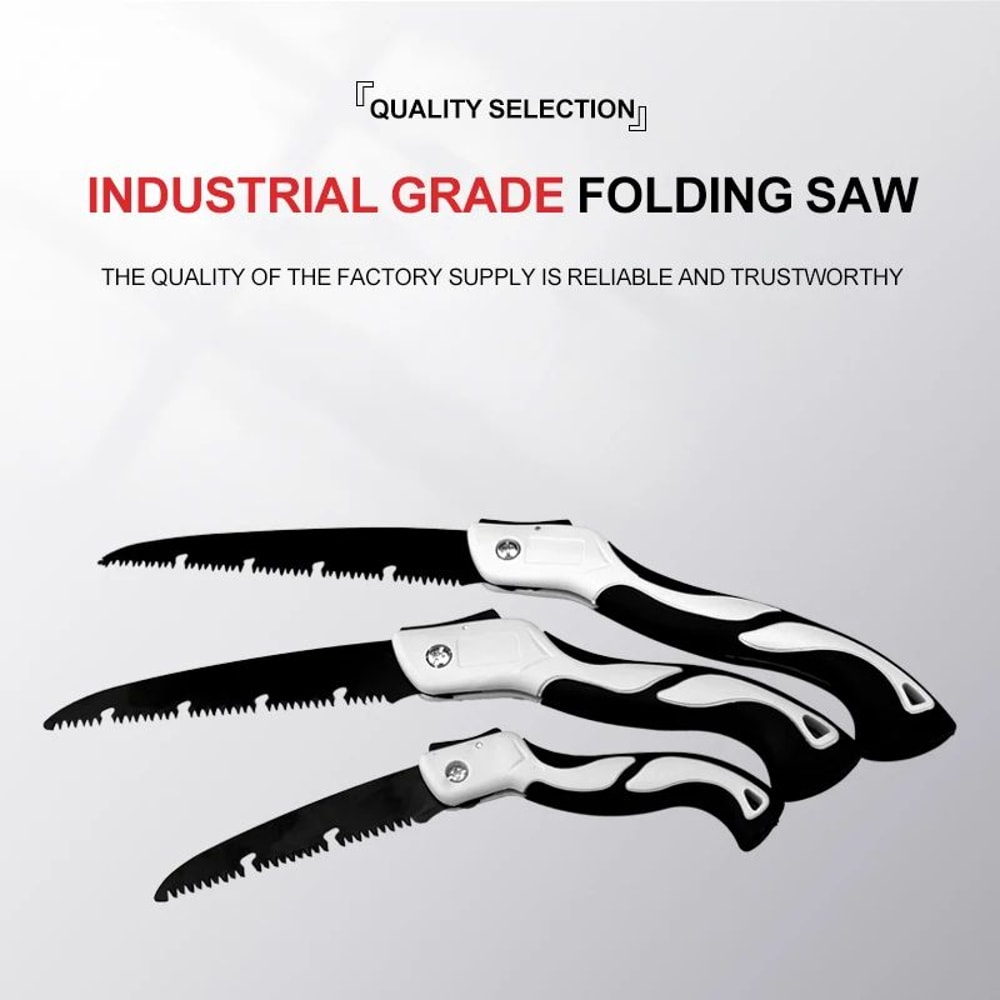 AIRAJ Folding Hand Saw Multifunction Wood Cutting Pruning Saw With Sharp Blade AntiRust Coating 5