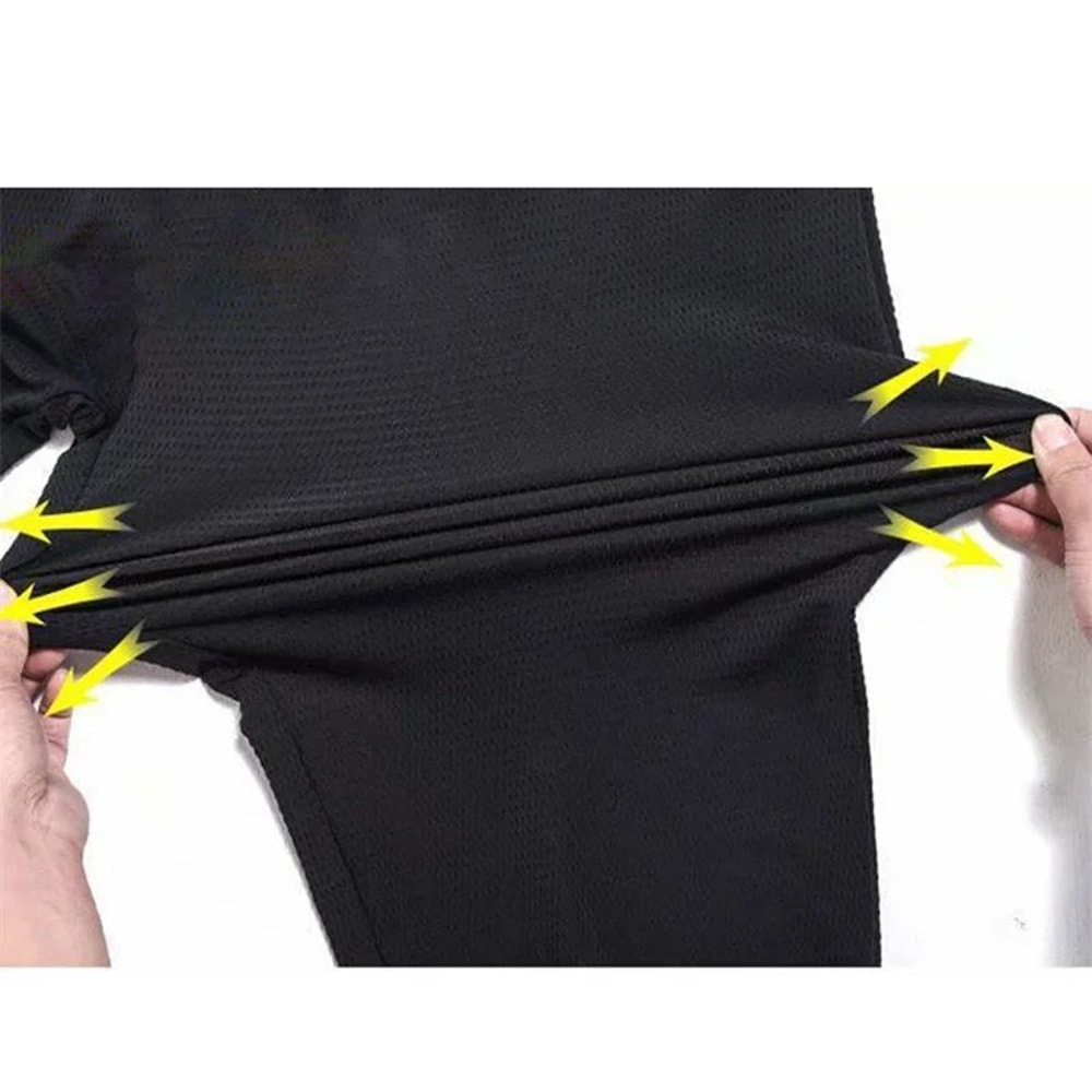 Mens QuickDry Athletic Pants Lightweight Breathable Hiking Running Gym Jogger Trousers 2