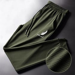 men's quick-dry athletic pants – lightweight breathable hiking, running & gym jogger trousers
