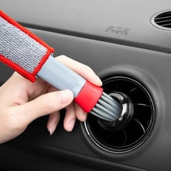 dual-head car air vent cleaning brush – interior detail duster & multi-purpose cleaning tool