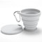 609oz Collapsible Silicone Cup With Lid Foldable Travel Cup For Camping Hiking Everyday Use 6