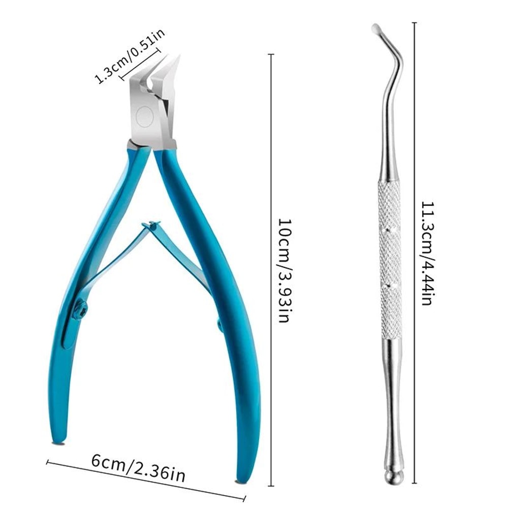 Professional Ingrown Toenail Clipper HeavyDuty Stainless Steel Podiatrist Nail Nipper For Thick Na 7