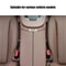 2pcs Car Seat Gap Filler Organizer Waterproof AntiDrop Seat Gap Plug With Dual Storage Grooves 1