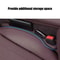 2pcs Car Seat Gap Filler Organizer Waterproof AntiDrop Seat Gap Plug With Dual Storage Grooves 4