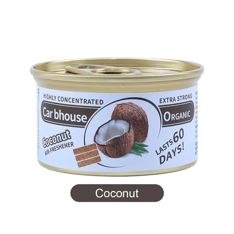 Coffee Scent Car Air Freshener Wood Block LongLasting Aromatherapy Deodorizer For Fresh Interior 7