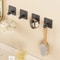 Modern Stainless Steel Adhesive Hooks HeavyDuty Wall Hooks For Bathroom Kitchen Home Storage 3