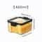 Stackable Airtight Kitchen Storage Containers Clear BPAFree Pantry Jars For Grains Tea Dry Food 6