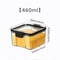 Stackable Airtight Kitchen Storage Containers Clear BPAFree Pantry Jars For Grains Tea Dry Food 6