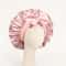 Adjustable Satin Silk Hair Bonnet Sleep Cap With Tie Band For Hair Protection Men Women 19