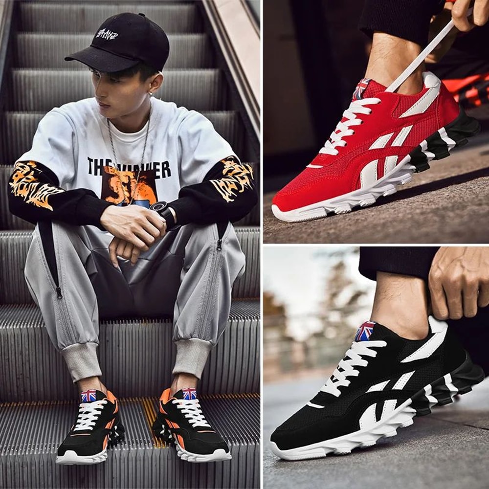 2025 Breathable Running Shoes AntiSlip Casual Sneakers For Men Women Comfortable Walking Trainers 1