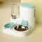 2in1 Automatic Pet Feeder Water Dispenser Gravity Cat Dog Bowl Food And Drinking Station 3