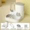 2in1 Automatic Pet Feeder Water Dispenser Gravity Cat Dog Bowl Food And Drinking Station 6