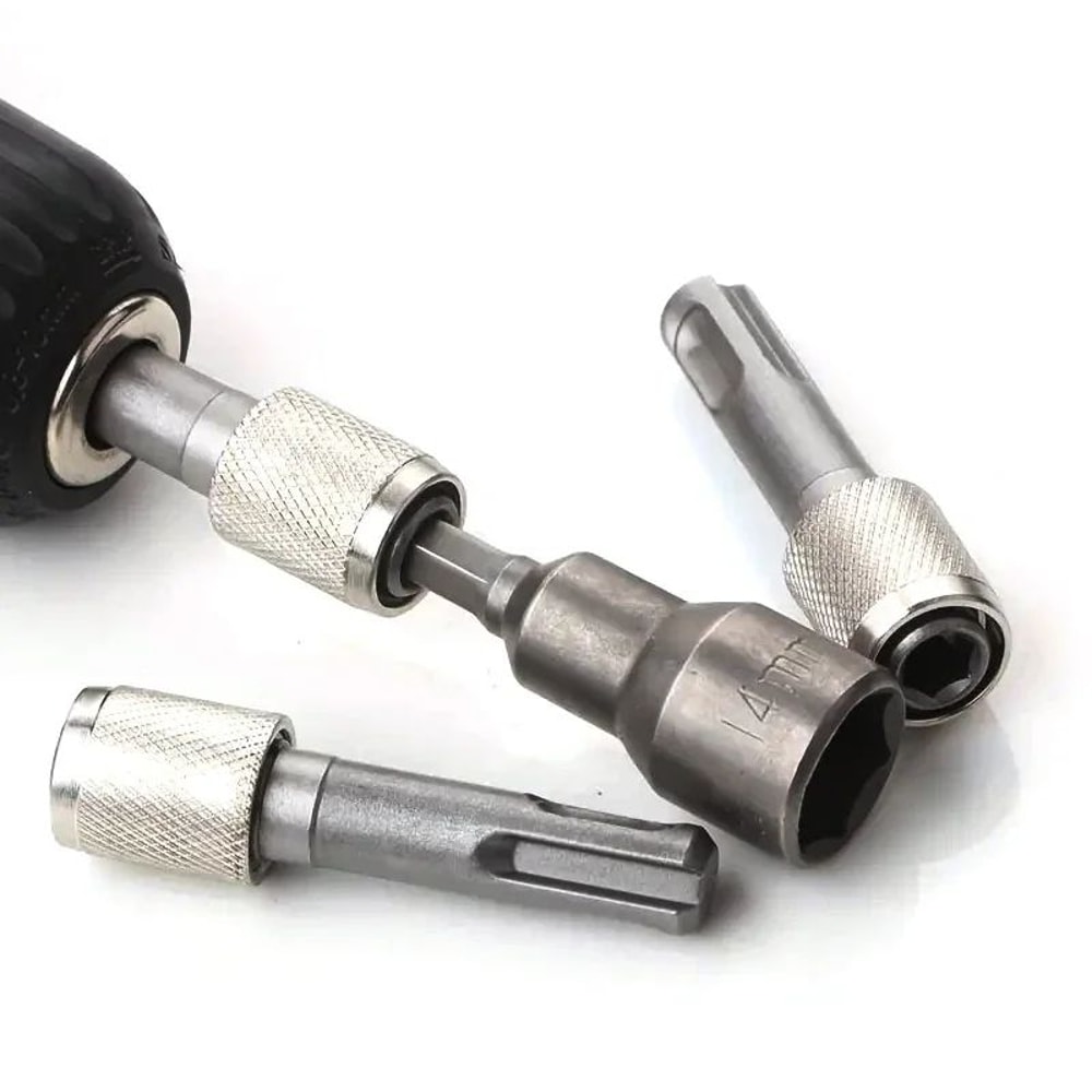 SDS Plus To 14 Hex Adapter Drill Bit Converter For Electric Hammer Impact Driver 5