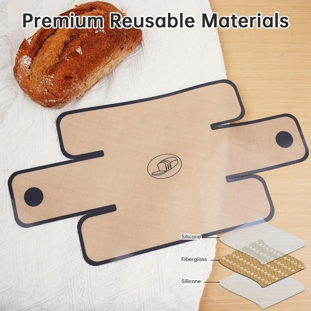 Silicone Bread Loaf Pan 9 X 5 In NonStick FoodGrade Baking Mold HighTemperature Resistant 2