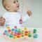 Wooden Montessori Fishing Toy Set Kids Number Alphabet Learning Game For Early Education Training 1