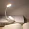 Portable LED ClipOn Reading Light 3 Color Modes Adjustable Brightness Book Light Battery Powered 5