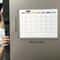 Magnetic Refrigerator Planner Board Monthly Weekly Calendar Dry Erase Fridge Organizer With Memo 5
