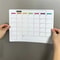 Magnetic Refrigerator Planner Board Monthly Weekly Calendar Dry Erase Fridge Organizer With Memo 6