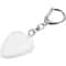 HeartShaped Guitar Pick Holder Keychain Acrylic Pick Case Organizer With Secure Lid For Musicians 3